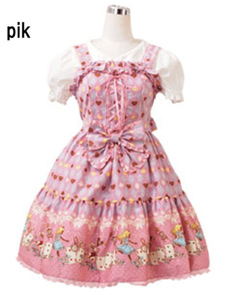 Trump Alice Lace Up JSK (L483) by Bodyline