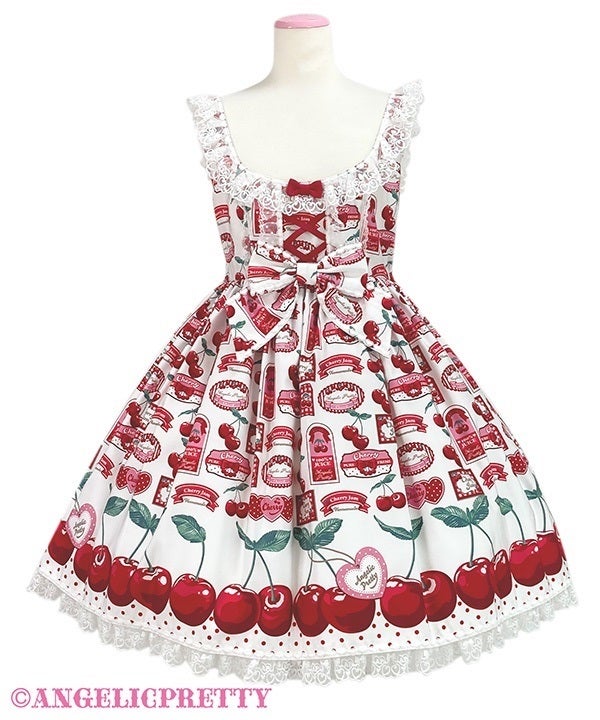 Cherry Jam Label JSK by Angelic Pretty