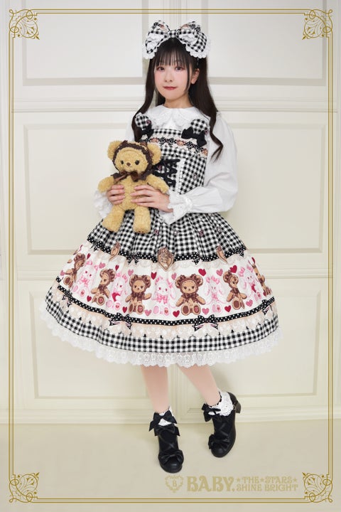 Kumya's Sweet Heart Check JSK I & Head Bow Set (2025 2nd release