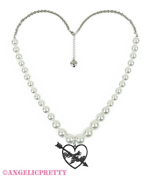 Dolly Heart Necklace by Angelic Pretty
