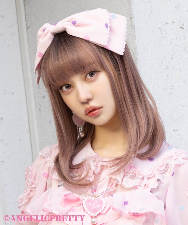 Candy Petit Heart Head Bow by Angelic Pretty