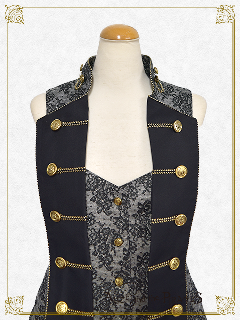 Lace Jacquard Vest by Alice and the Pirates