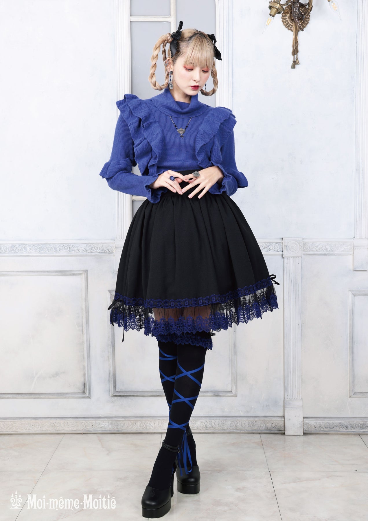 Cross Arch Lace Ribbon OTKs (2021) by Moi-même-Moitié