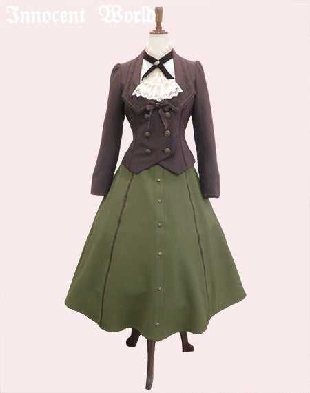 Fleur Bustle OP (Long Sleeve) (2023) by Innocent World