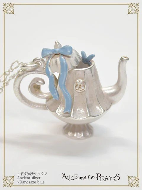 Witch's Magical Teapot Necklace by Alice and the Pirates