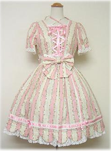 Back Frill Scallop OP by Angelic Pretty