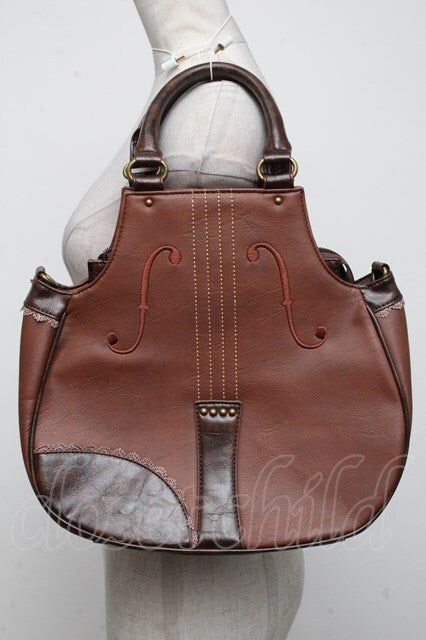 Violin Motif Bag by Axes Femme