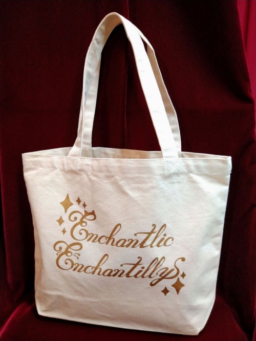 Hidden Cat Logo Tote Bag by Enchantlic Enchantilly