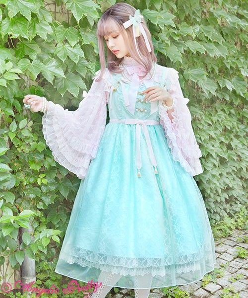 Angelic pretty Shanghai Dollジャンパースカート Shanghai Doll JSK (2020) by Angelic Pretty