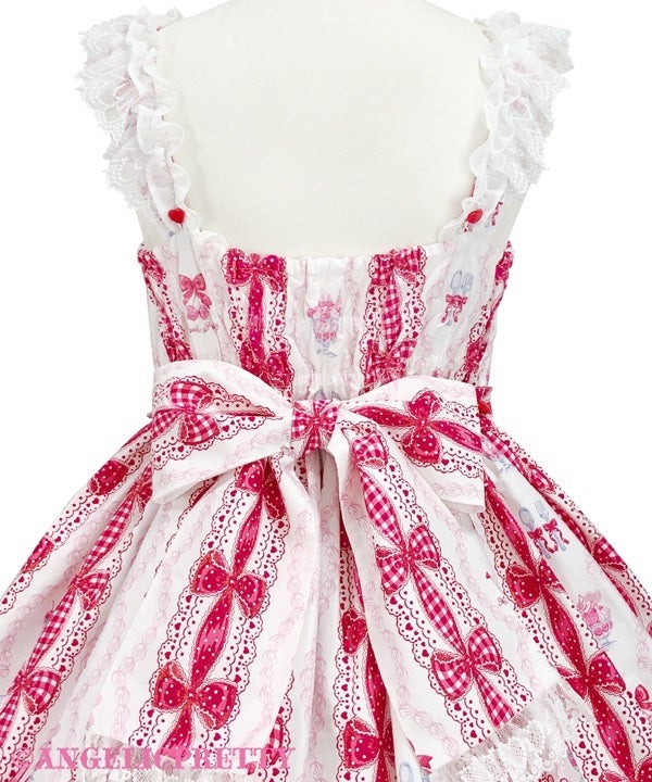 Bunny Ribbon Parfaiteriaジャンパースカート Bunny Ribbon Parfaiteria JSK by Angelic Pretty