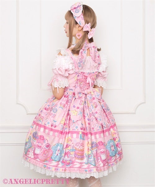 Shirred Off-Shoulder Blouse by Angelic Pretty