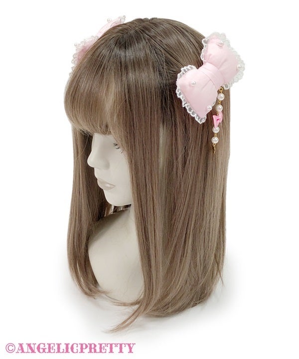 Dreamy Pukupuku Bow Clip Set by Angelic Pretty
