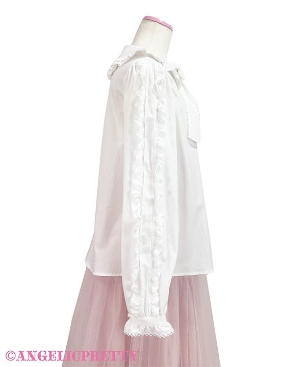 Picot Frill Blouse by Angelic Pretty
