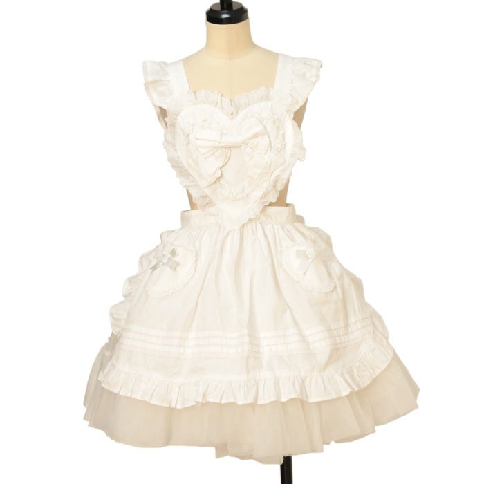 Lovely Heart Apron by Angelic Pretty