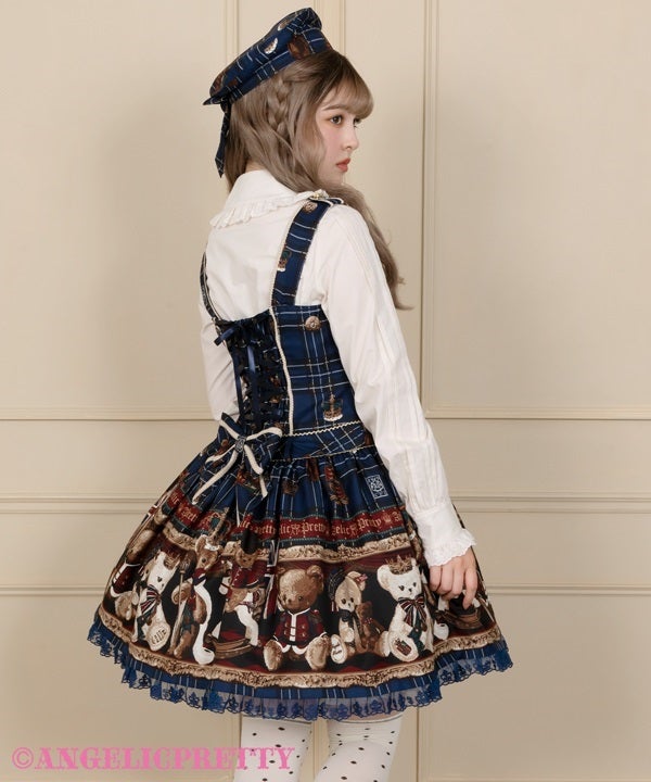 British Bear Low Waist JSK by Angelic Pretty