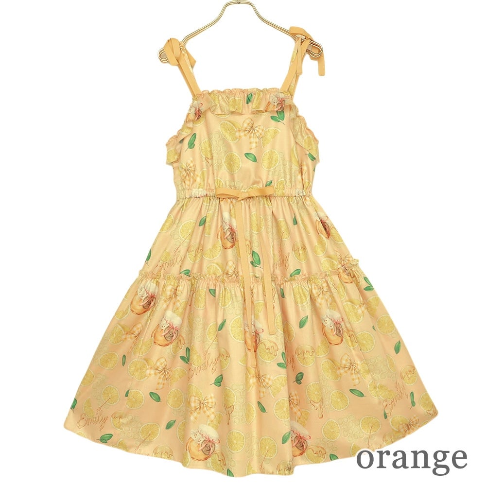 Sunny Honey Lemon Camisole JSK by Emily Temple Cute