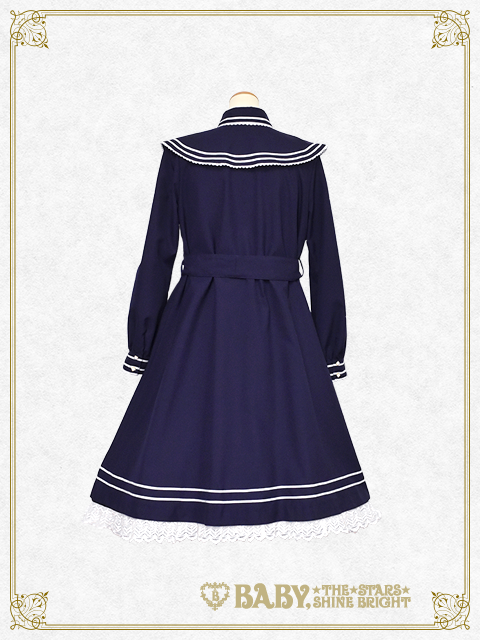 Marissa Sailor Collar Coat OP 紺色 Marissa Sailor Collar Coat OP by Baby, the Stars Shine Bright