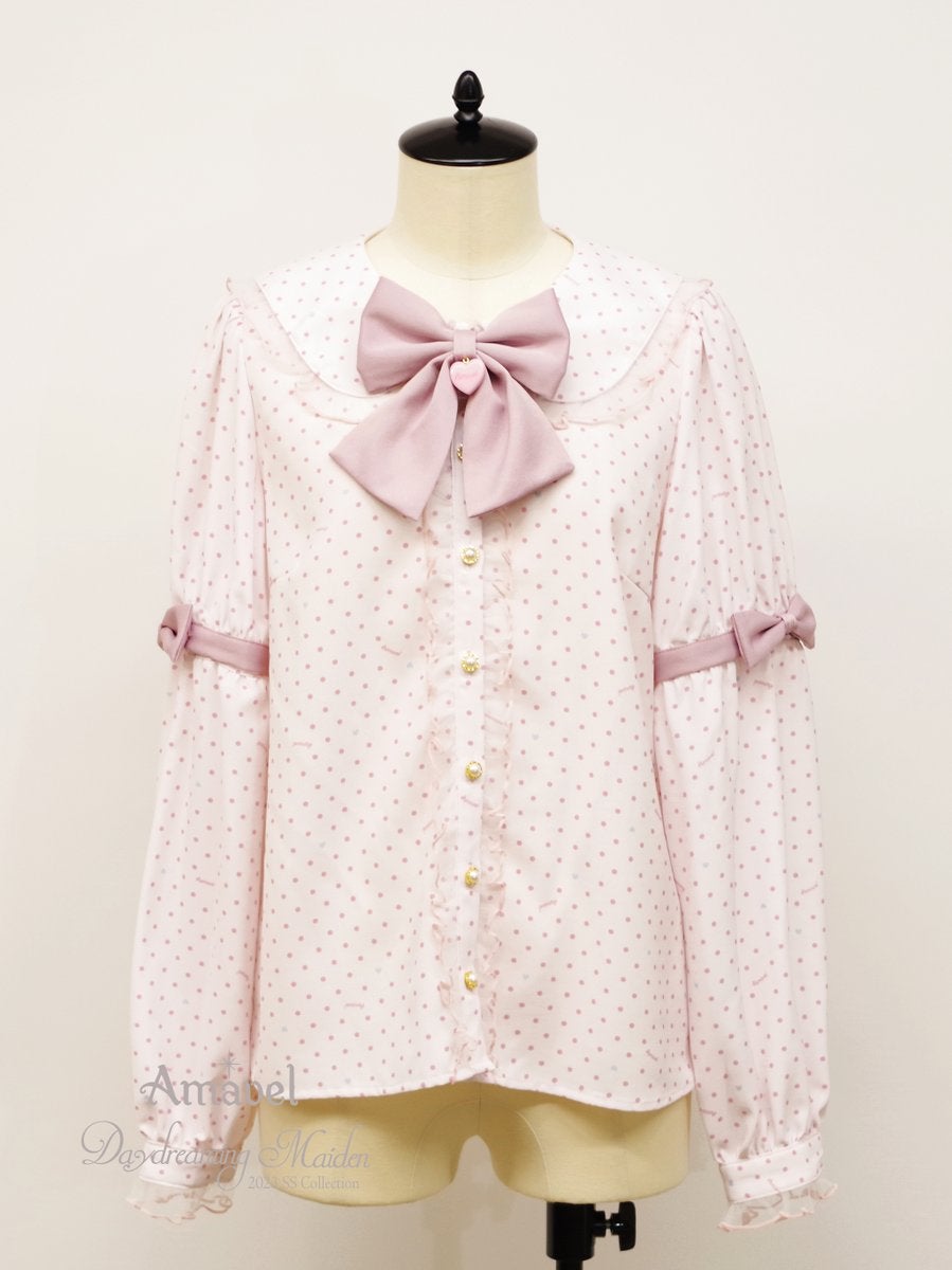 Amavel ~ Fancy POP Daydream Dot Blouse by Offbrand