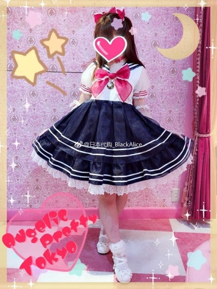Sailor Moon Store × Angelic Pretty Sailor Moon OP Set by Angelic