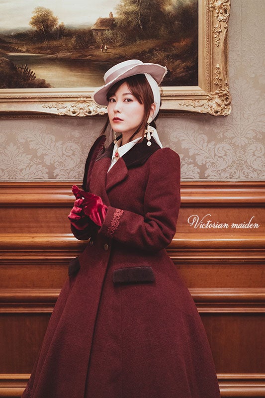 Patricia Long Coat by Victorian Maiden