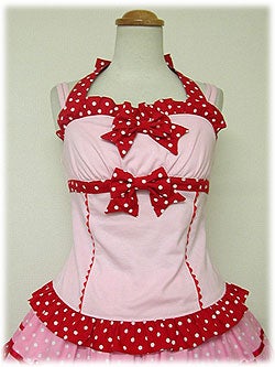 Candy Pop Halter Neck Camisole by Angelic Pretty