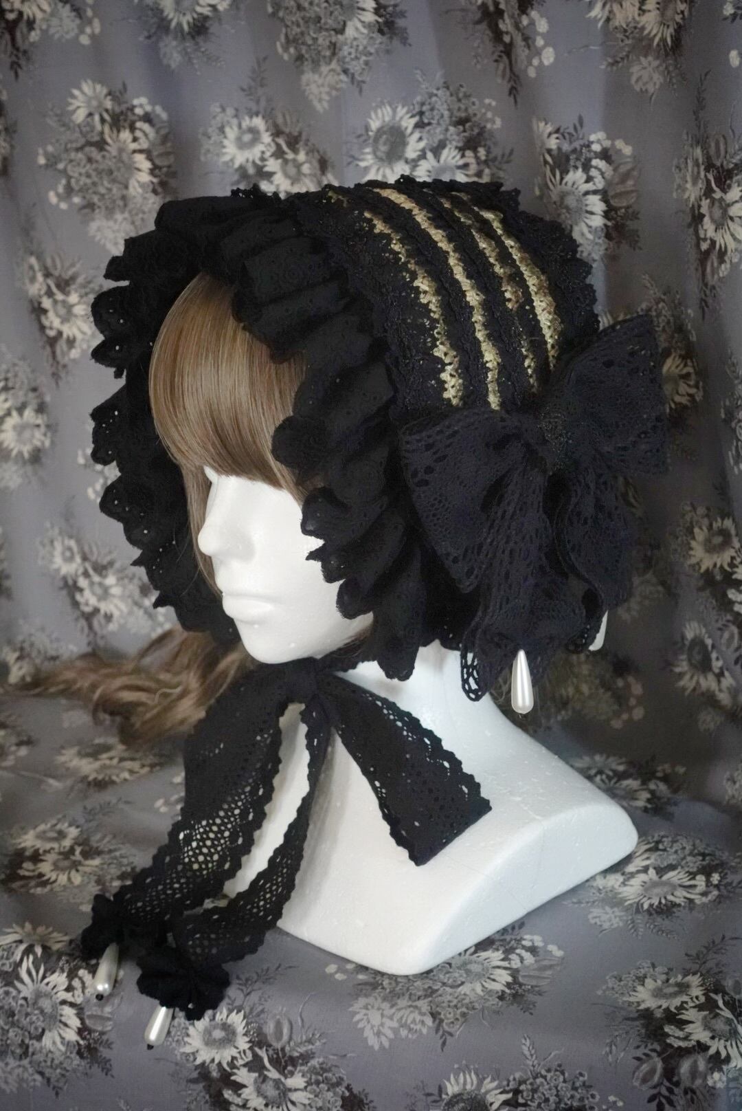 Luxmira ~ Vif Half Bonnet Style Headdress by Indie Brand