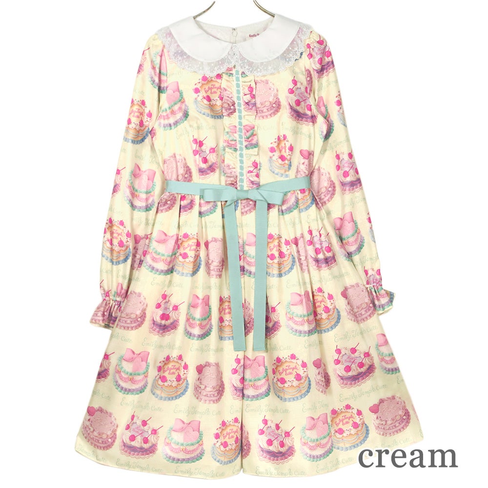 Emily Temple cute カップケーキ柄ワンピース Decoration CAKE OP (2024) by Emily Temple Cute