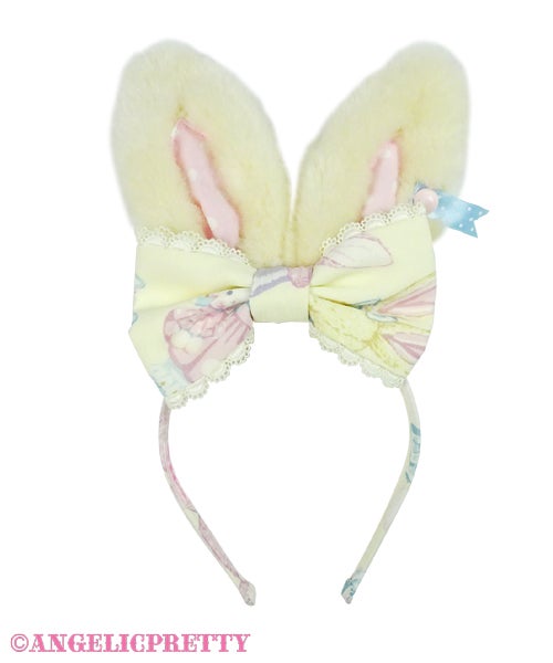 Moco moco Bunnys Head Bow by Angelic Pretty