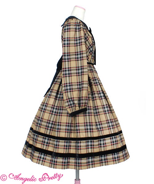 British Tartan OP by Angelic Pretty