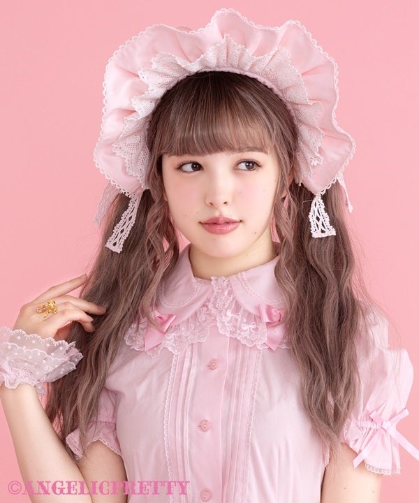 Torchon Lace Brim Headband by Angelic Pretty