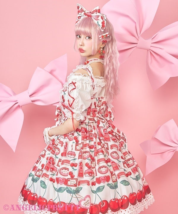 Cherry Jam Label JSK by Angelic Pretty