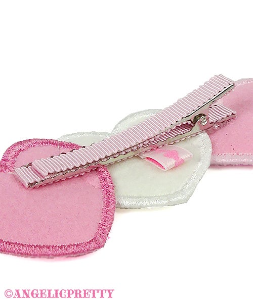 Trio Heart Clip by Angelic Pretty
