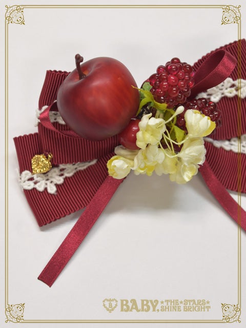 Apple Forest Ribbon Clip by Baby, the Stars Shine Bright