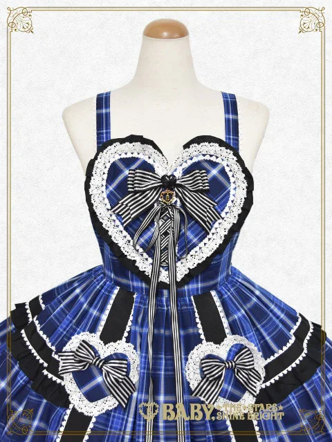 Sweet Wing Tartan Check JSK by Baby, the Stars Shine Bright