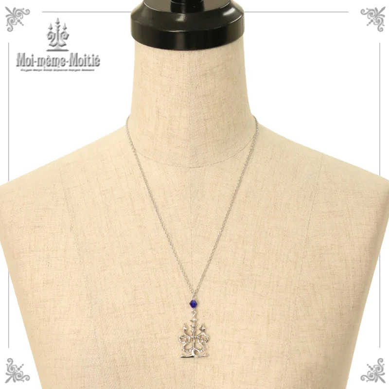 Crystal Candelabra Necklace (2023) by Moi-même-Moitié