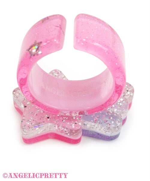 Fancy Shooting Star Ring by Angelic Pretty