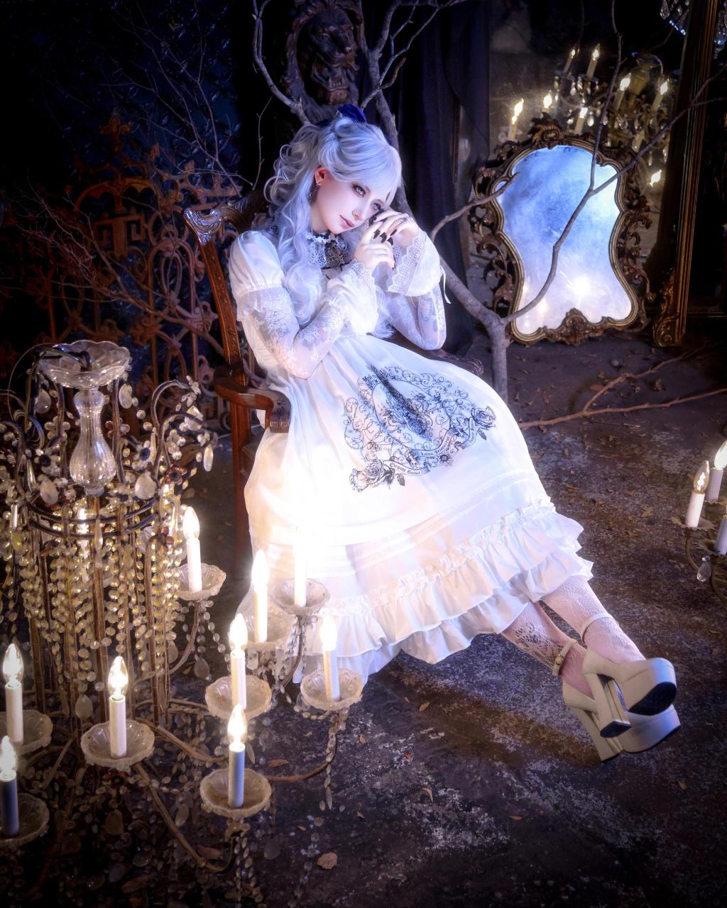 Chandelier Print OP by Moi-même-Moitié