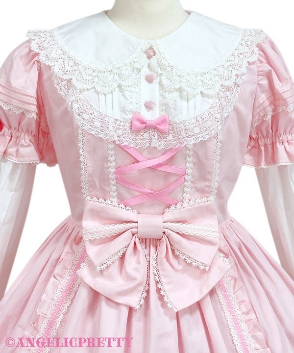 Dolly Girl Detachable Sleeves OP (Solid) by Angelic Pretty