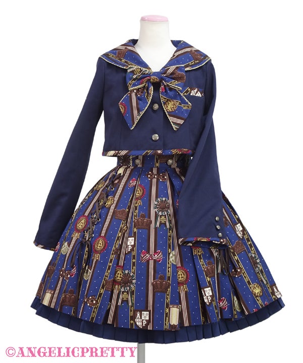Angelic Pretty チョコレート ロゼット Chocolate Rosette School Set by Angelic Pretty