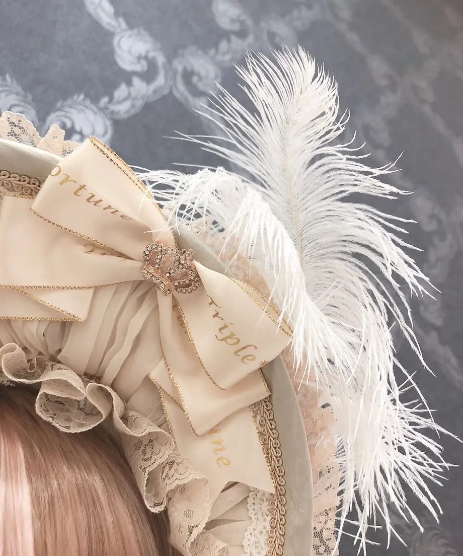 Doll Bonnet by Triple Fortune