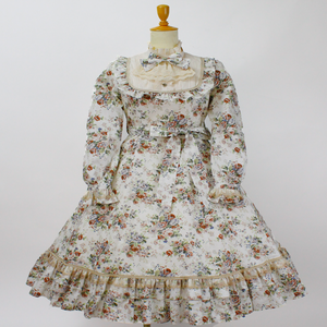 Antique Rococo Bouquet Classical Doll Long OP by Victorian Maiden