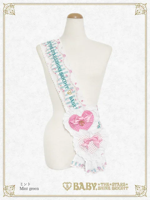 BABY Sweetheart Parfaiteria柄 カチューシャ　ミント oWwaK6wNilbcqAuHcPU5Q7CIZqdMKQ