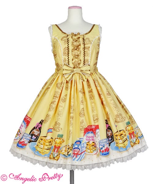 MTO] Honey Cake Round JSK (2019 2nd Release) by Angelic Pretty