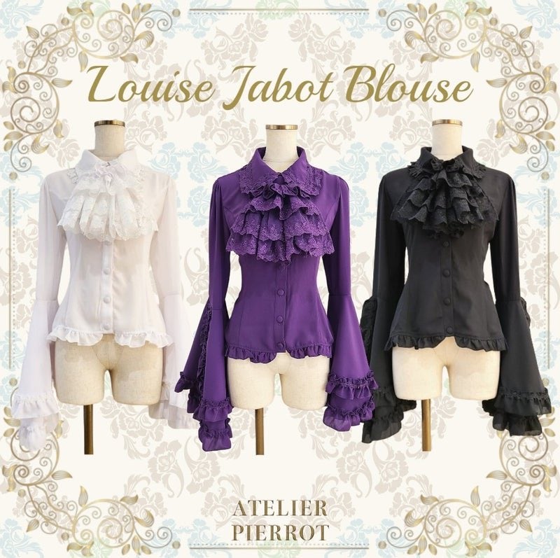 Louise Jabot Blouse (2023) by Atelier Pierrot