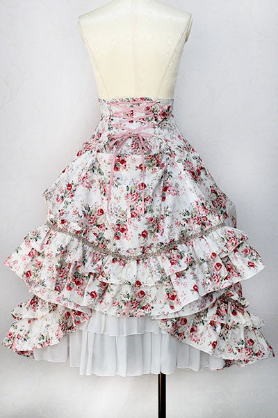 美品 ロココブーケバッスルロングスカート Victorian Maiden Rococo Bouquet Bustle Long Skirt (2018) by Victorian Maiden