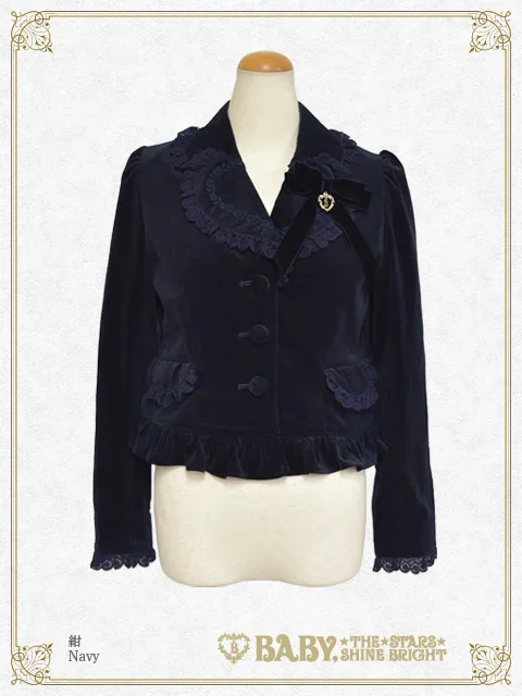 Velveteen Rose Lace Jacket by Baby, the Stars Shine Bright
