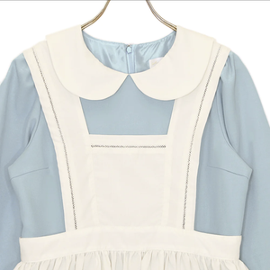 Alice Apron Long Sleeve Knee Length OP by Melody BasKet