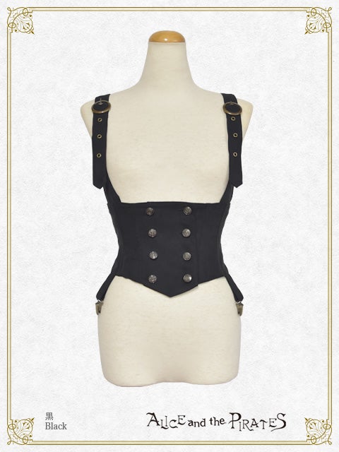 ALICE and the PIRATES レザーコルセット Twilight Doll Corset by Alice and the Pirates