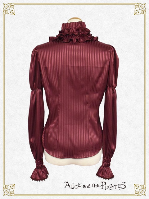 Satin Stripe Blouse by Alice and the Pirates