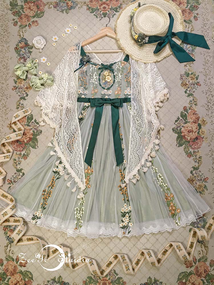 ZeeYe Studio ~ Monica's Garden JSK by Chinese Indie Brand